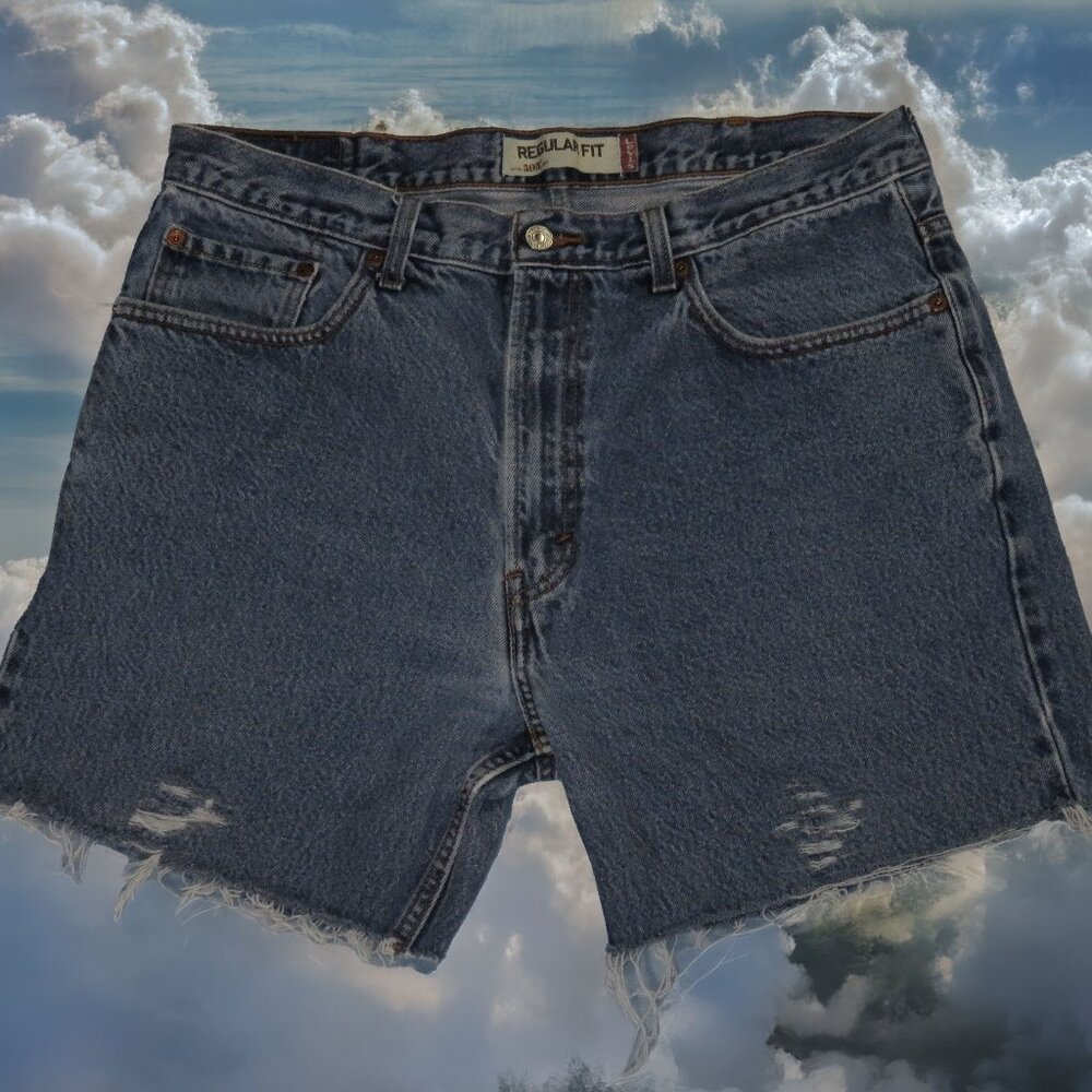 size 36 38 levi's jorts